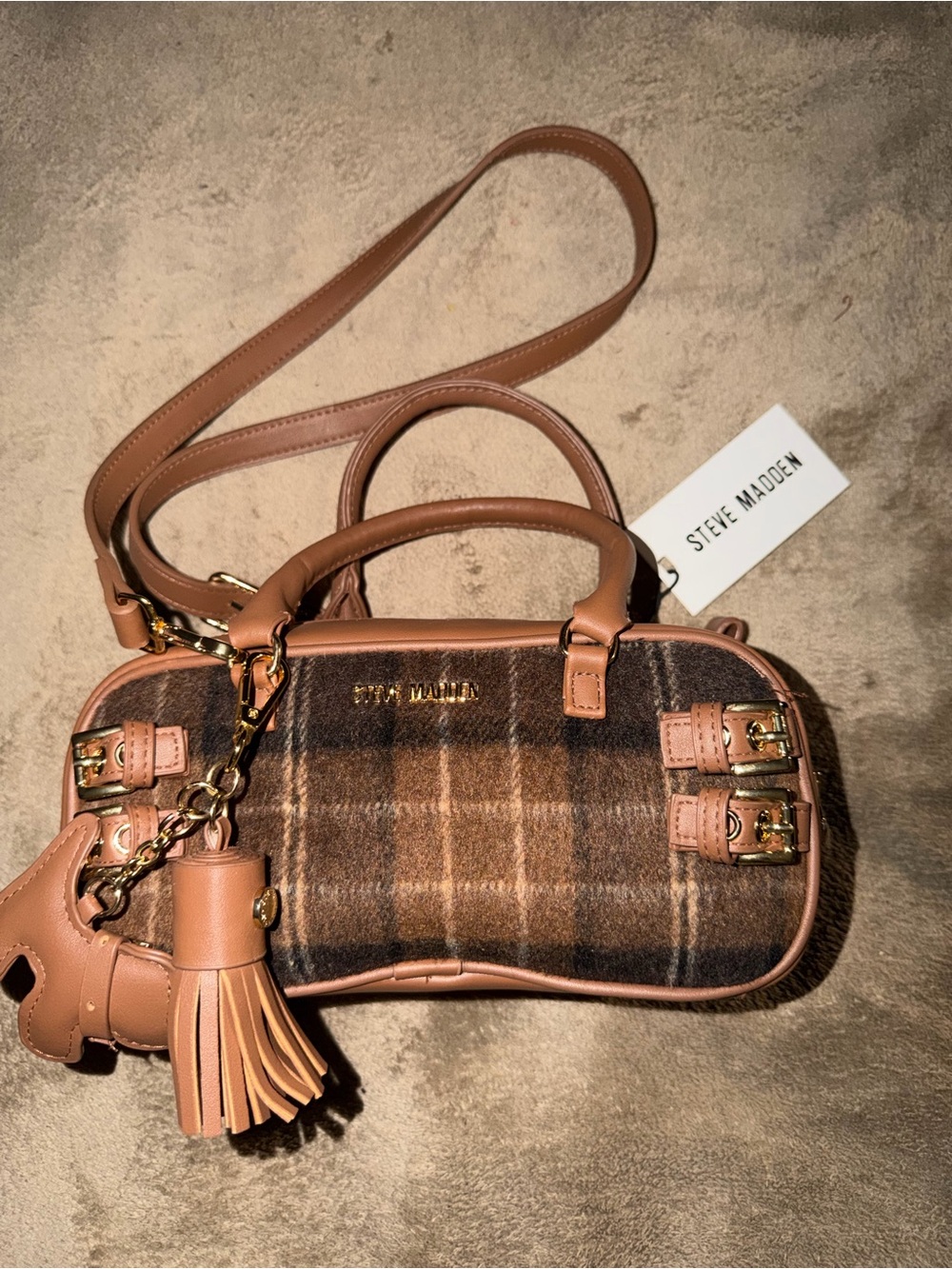 Steve Madden Mini Barrel Bag